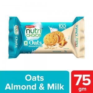 Britannia nc Oats (Choco Almond/Milk Almond/Orange Almond) - 75 Gms