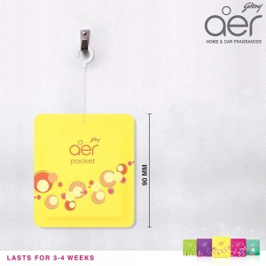 Godrej Air Bathroom Fragrance - Bright Tangy Delight, 10 gms. (Unit)